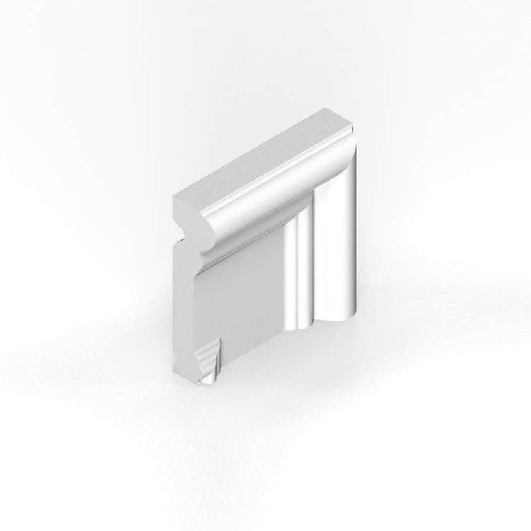 3" x 3" Victoria cap - outside frame corner