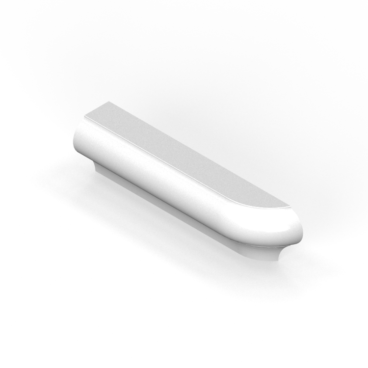 1-1/2" x 6" P-cap molding - conventional outside corner return - right