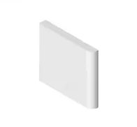[SC33SB03] 3” x 3” single surface bullnose trim tile