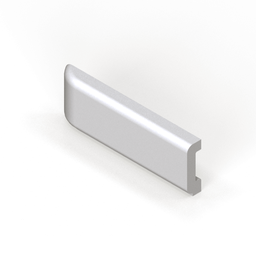 2&quot; x 6&quot; box cap moulding - conventional outside corner return - left