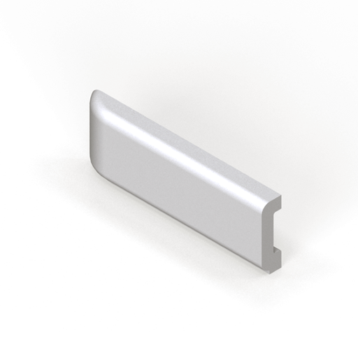 2" x 6" box cap moulding - conventional outside corner return - left