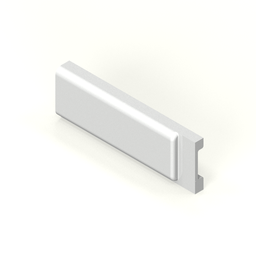 2&quot; x 6&quot; box cap moulding - end stop - right