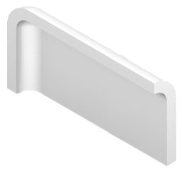 3&quot; x 6&quot; radius cove down corner - left
