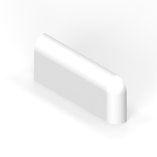 [SC36RD63] 3" x 6" radius down corner - right