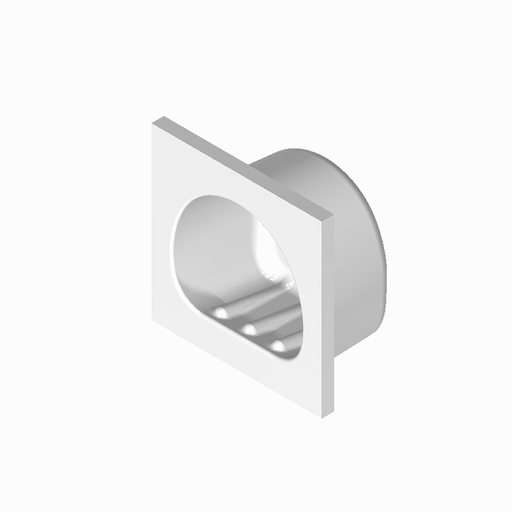 [SC44SD00] 4-1/4" x 4-1/4" soap dish