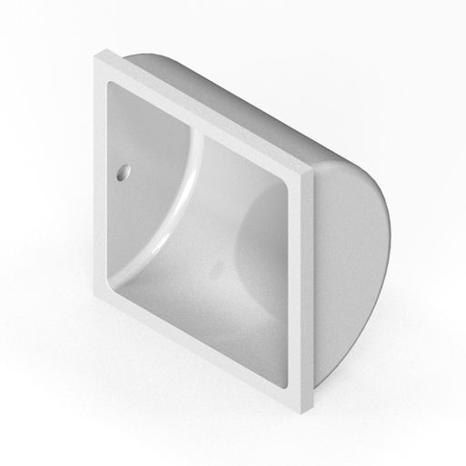 6" x 6" Recessed Paper Holder