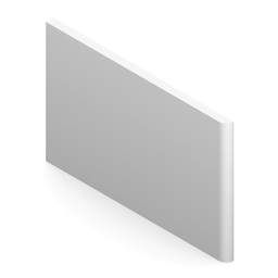 6&quot; x 9&quot; bullnose - short