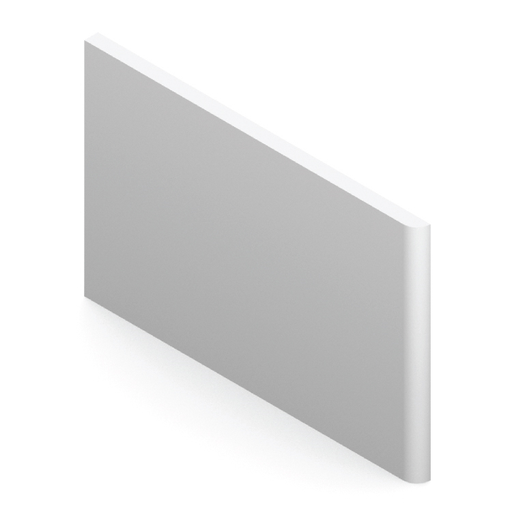 [SC69SB06] 6" x 9" bullnose - short