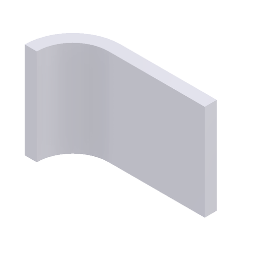 [SC15RC33] Series 15 - 3" x 4-1/2" radius cove