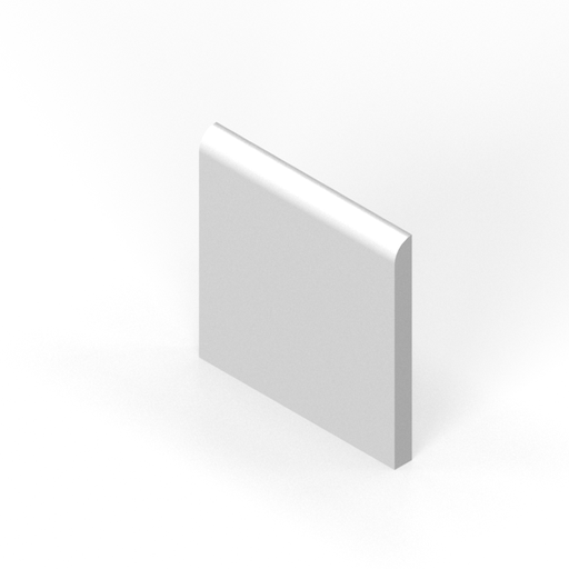 [SC44SB04] 4-1/4" x 4-1/4" surface bullnose
