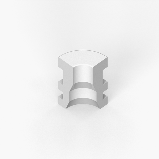 [SC26BC02] 2-3/8"bevel cap molding - inside corner