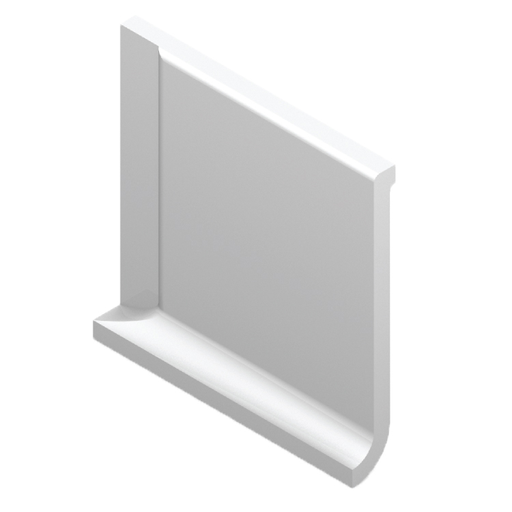 [SC66SC2L] 6" x 6" shoulder cove base end stop - left