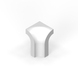 2&quot; mud cap - inside corner