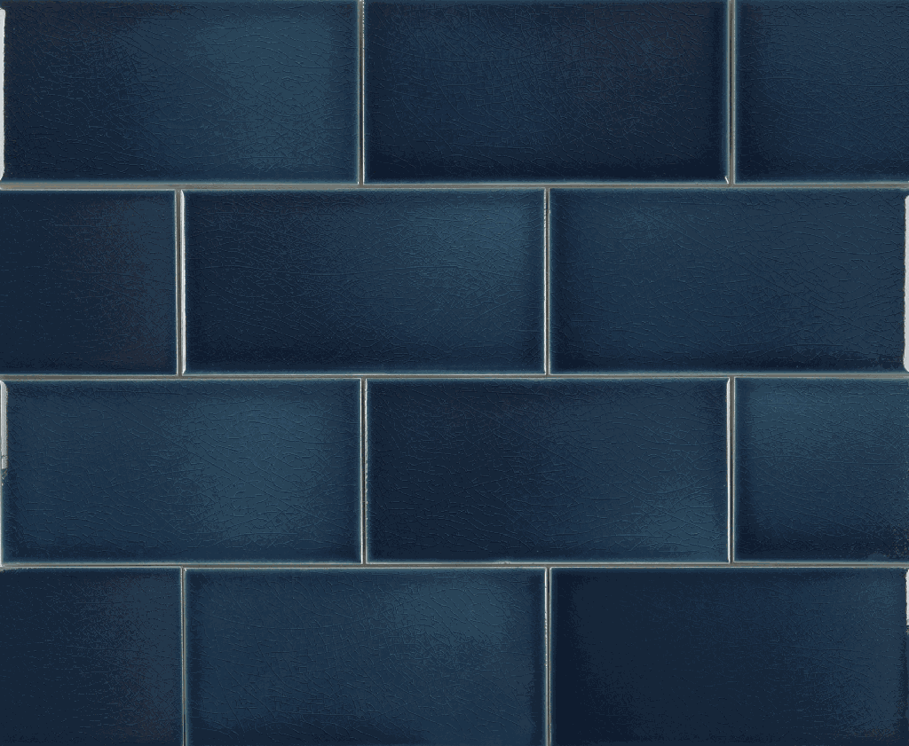 Crackle Midnight Blue | Subway Ceramics