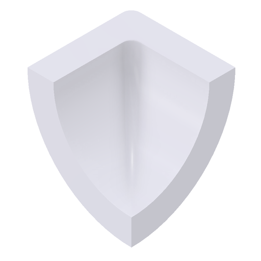 [SC15QC03] Series 15 - quarter cove - inside corner - non-radius